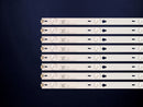 Kit Leds Compatible Tcl L48e5000 (8tiras 5leds) - Aluminio, Nuevo