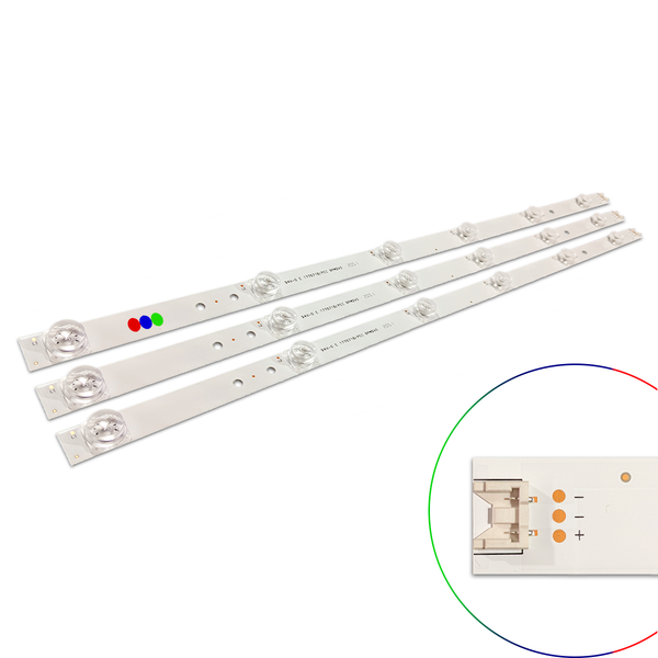 Kit Leds Compatible LG 32lb583 / 32lb583b - Reforzado en Aluminio V.2.