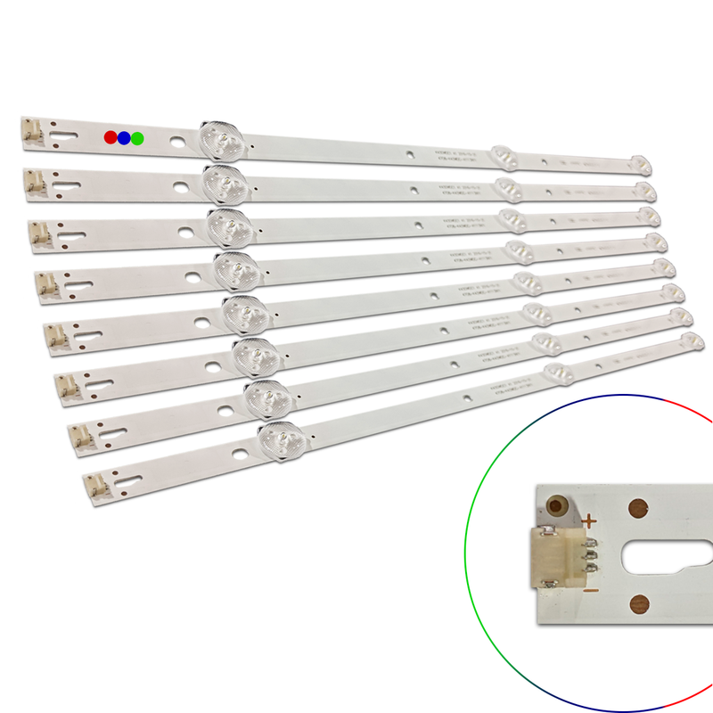 Kit Leds Compatible Alux Al43asuhd (8t3l) -Reforzado en Aluminio.