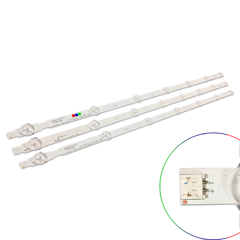 Kit Leds Compatible Panasonic Tc-l32b6x (3tiras) - Reforzado en Aluminio.