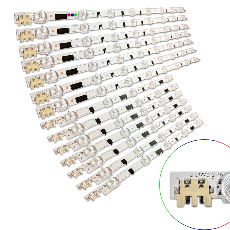 Kit Leds Compatible SAMSUNG Un40f5000 / Un40f5500 / Un40f6400 - Reforzado en Aluminio.