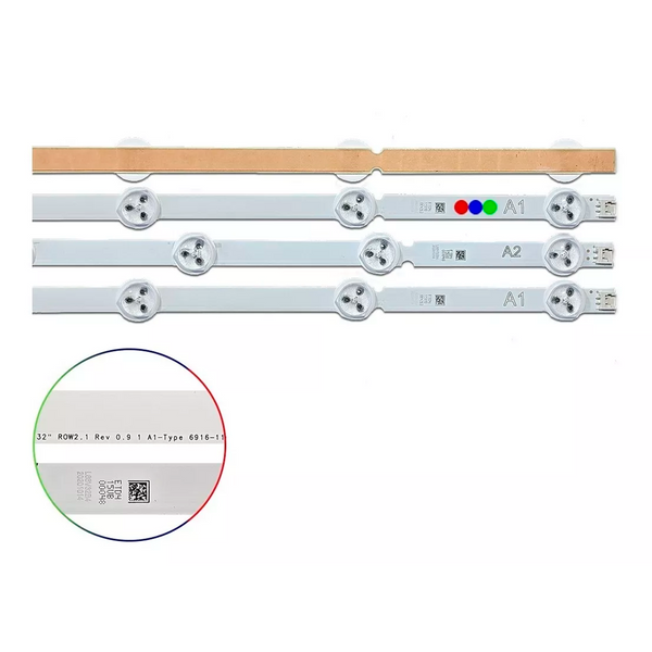 Kit Leds Compatible LG 32ln5700 (7,8,7) - Original, Nuevo.