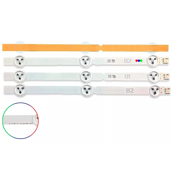 Kit Leds Compatible LG 32ln541c / 32ln541c-ua (7,7,7) - Original, Nuevo