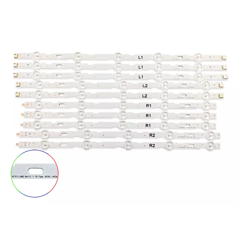 Kit Leds Compatible LG 42ln5200 - Reforzado en Aluminio.