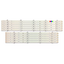 Kit Leds Compatible LG 42ln5300 / 42ln5400 / 42ln5700 - Pola - Reforzado en Aluminio.