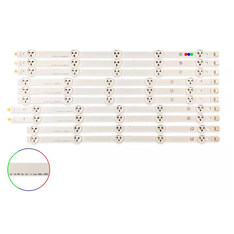 Kit Leds Compatible LG 42ln5400 (10tiras) - Original, Nuevo