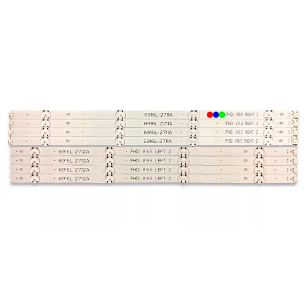 Kit Leds Compatible LG 49lj5100 / 49lj5100uc - Original, Nuevo.