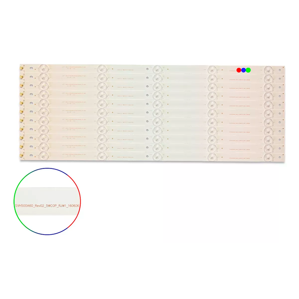 Kit Leds Compatible HISENSE 50h5b - Reforzado en Aluminio.