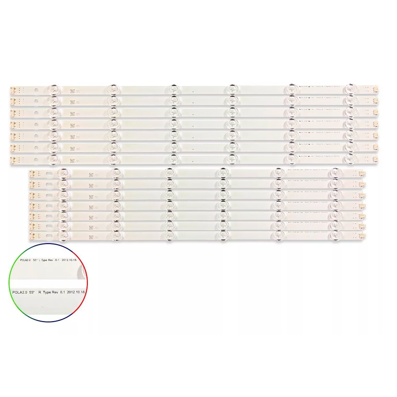 Kit Leds Compatible LG 55ln5600-ui / 55ln5600 - Reforzado en Aluminio.