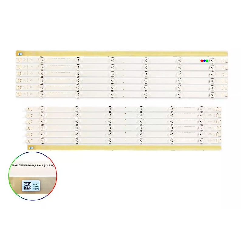 Kit Leds Compatible LG 55ln5400 / 55ln5700 / 55ln5710 / 55la6205 - Original, Nuevo.