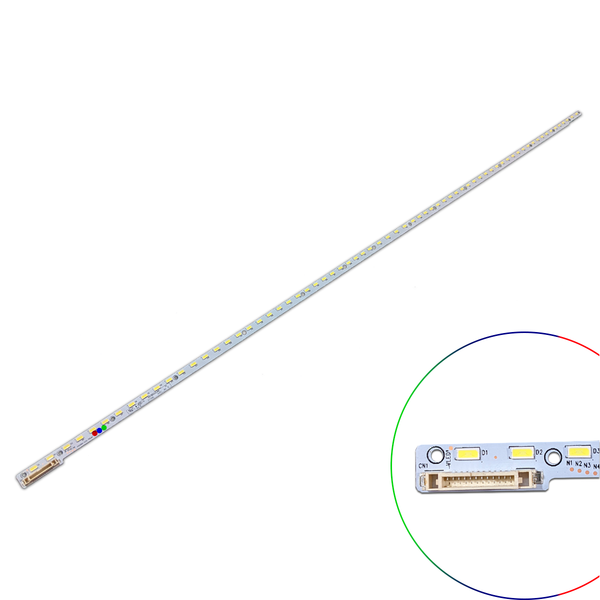 Kit Leds Compatible SANYO Dp50e44t (68leds) - Aluminio, Nuevo.