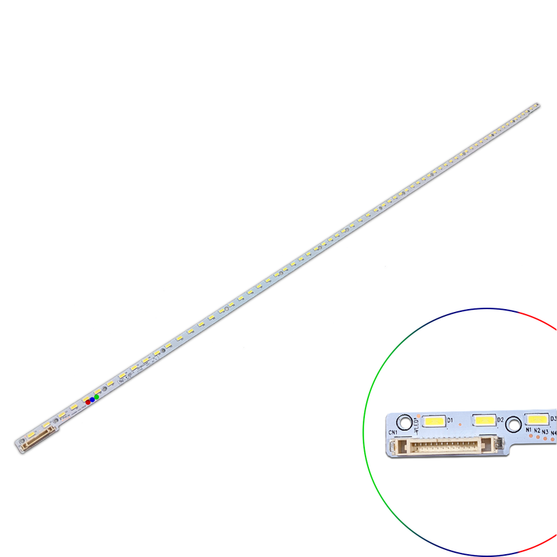Kit Leds Compatible SANYO Dp50e44t (68leds) - Aluminio, Nuevo.