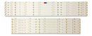 Kit Leds Philips 50pft4509 (12tiras) - Aluminio, Nuevo