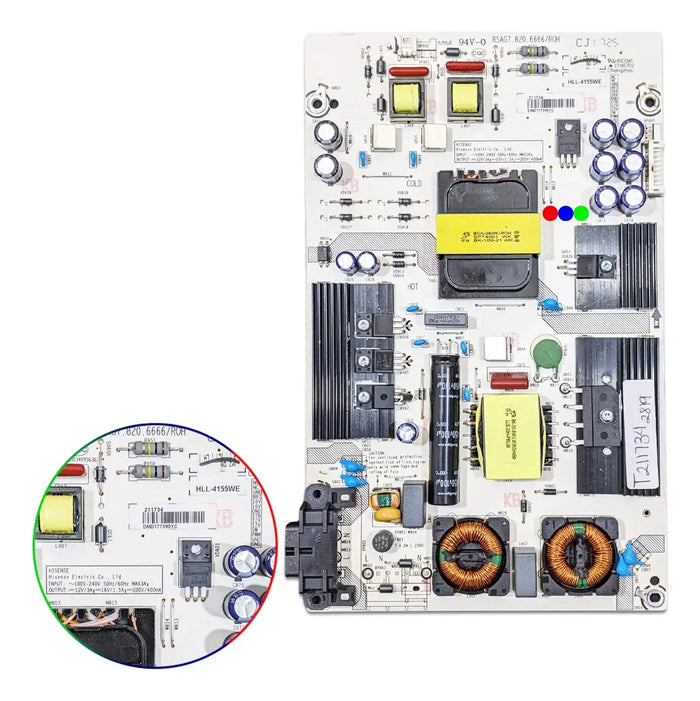 Fuente Compatible con Hisense 50r6dm / Rsag7.820.6666/roh - Nueva