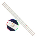 Kit Leds Compatible con Hkpro Hkp55uhd9 (3t 12led) - ALUMINIO, Nuevo