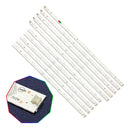 Kit Leds Compatible con Hisense 50h5e, 50h5 (10t 5leds) - ALUMINIO, Nuevo