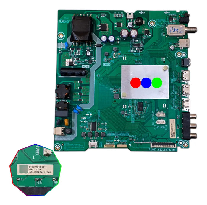 Mainboard Compatible con Hisense / 32e5602eur / Rsag.820.8974 / Roh - Nueva