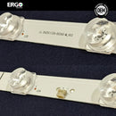 Kit Leds Hisense 43h5500g (2tiras 12leds) - Aluminio, Nuevo