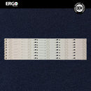 Kit Leds Compatible con Toshiba 49u3600c (8tiras 5leds) - ALUMINIO, Nuevo