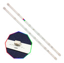 Kit Leds Compatible con HISENSE 32h3d1 | 32h3 (2tiras 6leds) - ALUMINIO Nuevo