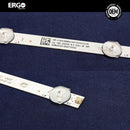 Kit Leds Sansui Smx4019sm (3tiras 8leds) - Aluminio,