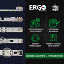 Kit Leds Compatible con Alux G32ntfxhd20 (2tiras 6led) - ALUMINIO, Nuevo.