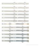 Kit Leds Para Un60fh6003 / Un60fh6003f (12t) - Alum,