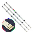 Kit Leds Compatible con LG 32lb5600 (3tiras 6led) - ALUMINIO, Nuevo.