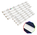 Kit Leds Para 39la6150 39la6200 (10tiras) - Aluminio, Nuevo.