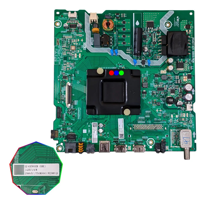 Mainboard Compatible con Hisense 40h5f / 40e5600em / Rsag7.820.8869/roh - Nvo