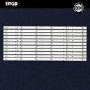 Kit Leds Para 50h3b2 (11tiras 6leds) - Aluminio Nuevo