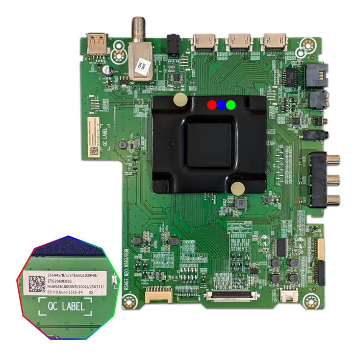 Mainboard Compatible con Hisense 75u6g, 75a66fua, Rsag7.820.10690/roh - Nvo