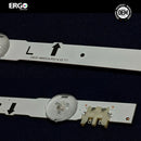 Kit Leds Compatible con SAMSUNG Un48j6200 / Un48j6200af (12tiras) - Nuevo. - ALUMINIO