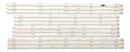 Kit Leds Para 47ln549e (12tiras) - Aluminio, Nuevo.