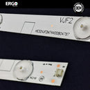 Kit Leds Compatible con HISENSE 32k21dw / 32k21d (6,6,6) - ALUMINIO, Nuevo