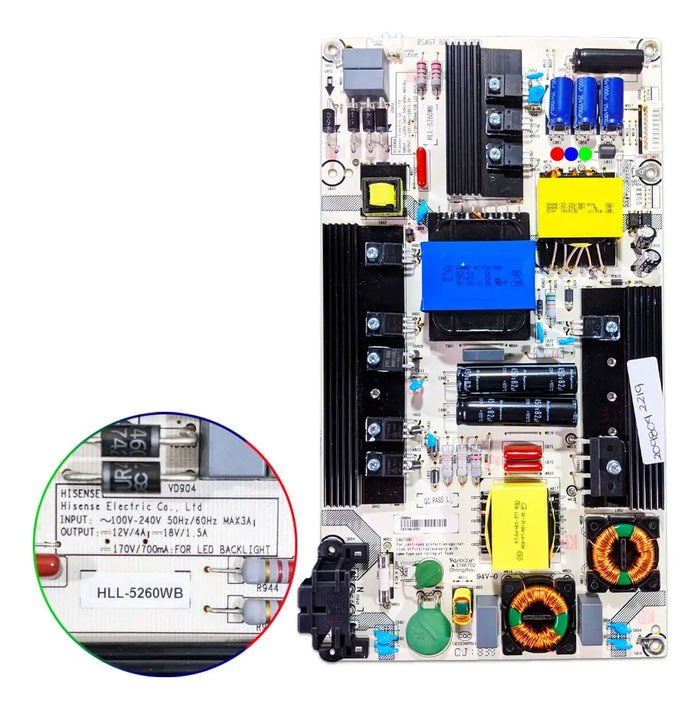 Fuente Compatible con Hisense 55h6d / Rsag7.820.7238/roh - Nueva