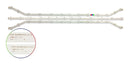 Kit Leds Compatible con SAMSUNG 13led Un40eh6030 / Un40eh6030f - ALUMINIO, Nuevo.