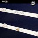 Kit Leds Compatible con HISENSE 32h3d1 | 32h3 (2tiras 6leds) - ALUMINIO Nuevo