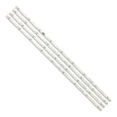 Kit Leds Compatible con Hisense 50h6570f / 50h6570 (4tiras 9leds) - Nuevo. - ALUMINIO