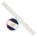 Kit Leds Para Ple-55s08fhd (3tiras 12led) - Aluminio, Promo*