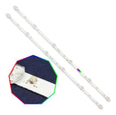 Kit Leds Sansui Smx32f1nf (2tiras 6leds) - Aluminio, Nuevo.