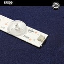 Kit Leds Compatible con Hisense 50h5e, 50h5 (10t 5leds) - ALUMINIO, Nuevo