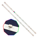 Kit Leds Compatible con Hisense 32h3d5 (2t 6l) - ALUMINIO, Nuevo.