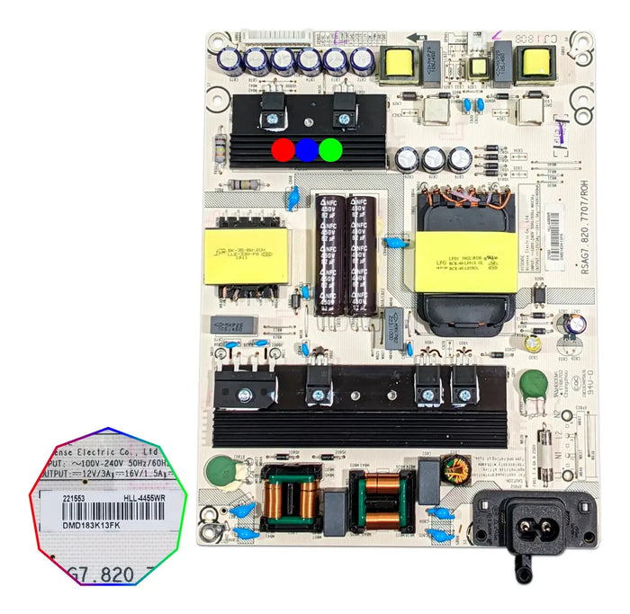 Fuente Compatible con Sharp Lc-60p6000u / Hll-4455wr / Rsag7.820.7707\roh