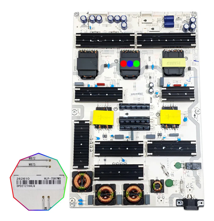 Fuente Compatible con Hisense 75u6g / Hll-7587wd / Rsag7.820.9297/roh - Nva