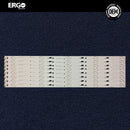 Kit Leds Compatible con Tcl 49d1620 (8tiras 5leds) - ALUMINIO, Nuevo