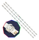 Kit Leds Hisense 50h6500 / 50h6500g (3t 14l) - Aluminio, Nvo
