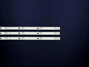 Kit Leds Compatible con Tcl 43dp608 (3tiras 8led) - ALUMINIO, Nuevo