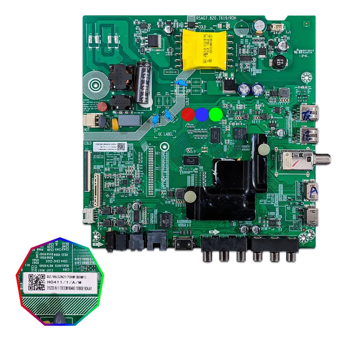 Mainboard Compatible con Hisense 32h5d / 2170hw (bom1) / Rsag7.820.7619/roh