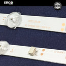 Kit Leds Compatible con Jvc Si43fs (3t 8led) - ALUMINIO, Nuevo.